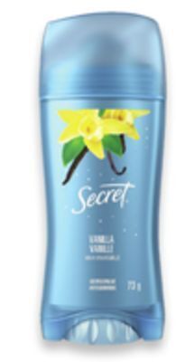 Walmart Secret antiperspirant 73 g offer
