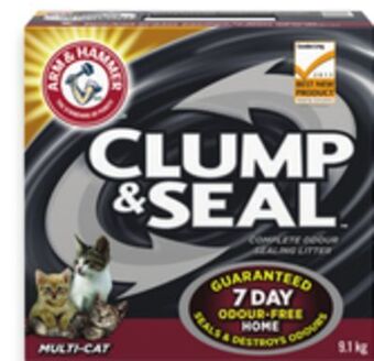 Walmart Arm & hammer clump & seal or absorbx litter offer