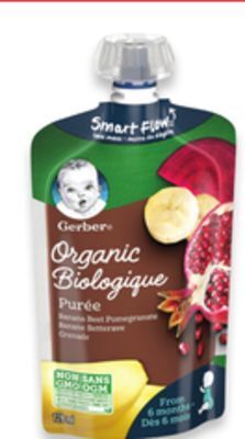 Walmart Gerber organic puree offer