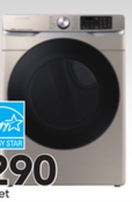 Lowe's Samsung 7.5 cu. ft. dryer offer