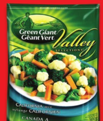 Walmart Green giant frozen vegetables offer