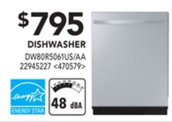 Lowe's Samsung dishwasher offer
