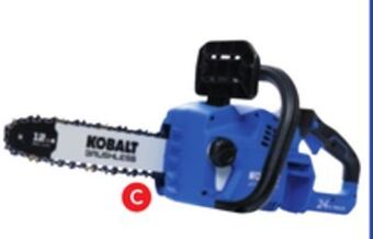 Lowe's Kobalt 24-v chainsaw offer