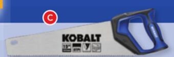 Lowe's Kobalt 15 panel saw offer