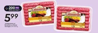 Sobeys Breakfast or dinner sausages offer