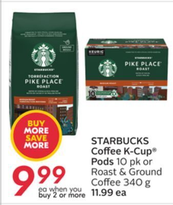 Sobeys Coffee k-cup® pods offer