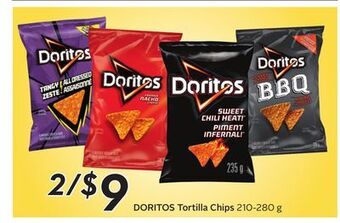 Sobeys Tortilla chips offer