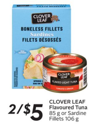Sobeys Flavoured tuna offer