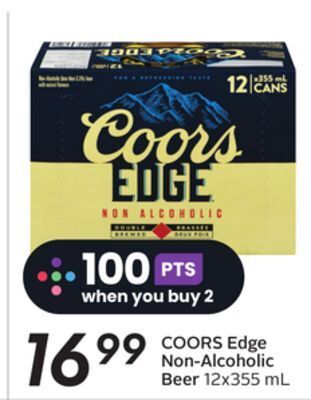 Sobeys Non-alcoholic beer offer