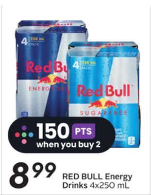 Sobeys Energy drinks offer