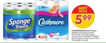 Sobeys Cashmere bathroom tissue offer