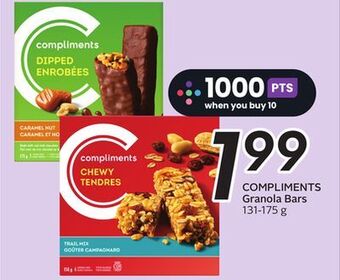 Sobeys Granola bars offer