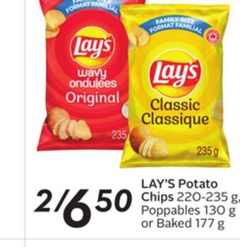Sobeys Potato chips offer
