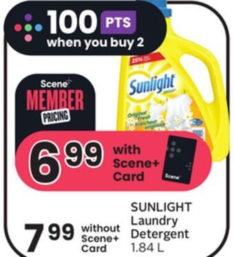 Sobeys Laundry detergent offer