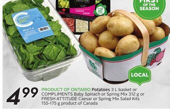 Sobeys Potatoes offer