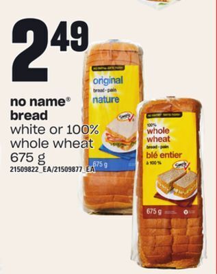 Independent Grocer No name® bread, 675 g offer
