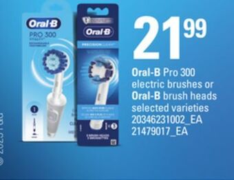 Loblaws Oral-b pro 300 electric brushes or oral-b brush heads offer