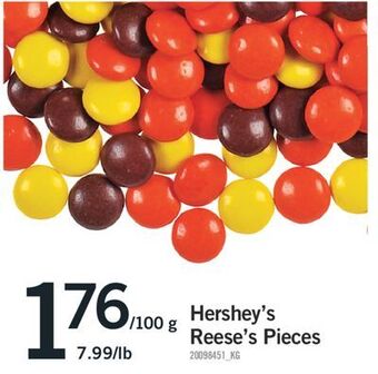 Fortinos Hershey's reese's pieces, 100 g offer