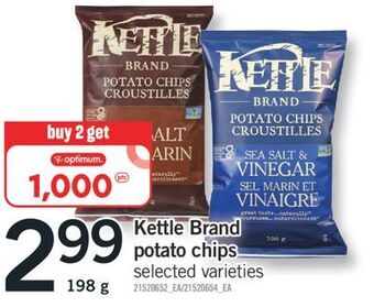Fortinos Kettle brand potato chips, 198 g offer