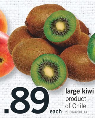 Fortinos Large kiwi offer