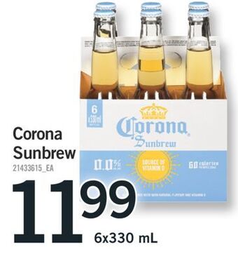 Fortinos Corona sunbrew, 6x330 ml offer
