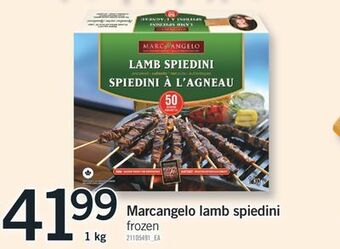 Fortinos Marcangelo lamb spiedini offer