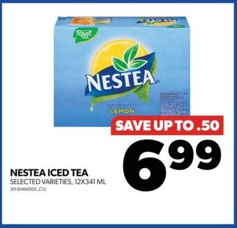 Real Canadian Superstore Nestea iced tea, 12x341 ml offer