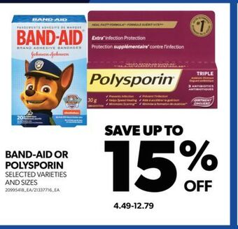 Real Canadian Superstore Band-aid or polysporin offer