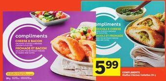 Foodland Compliments stuffed chicken cutlettes 284 g offer