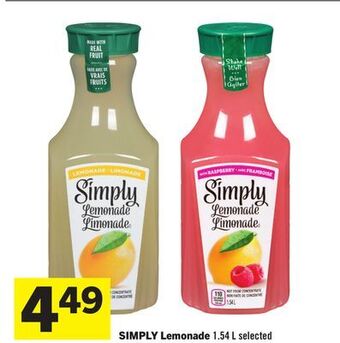 Foodland Simply lemonade 1.54 l selected offer
