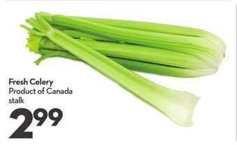 Longo's Fresh celery offer