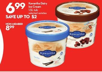 Longo's Kawartha dairy ice cream offer