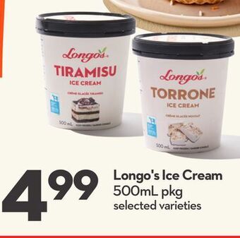 Longo's Longo's ice cream offer
