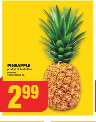 No Frills Pineapple offer