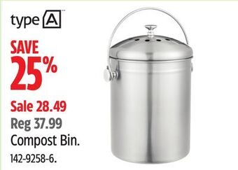 Canadian Tire Type a compost bin offer
