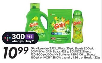 Sobeys Gain laundry offer