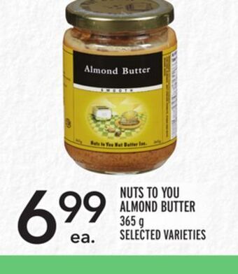 Metro Nuts to you almond butter offer