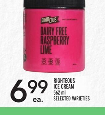 Metro Righteous ice cream offer
