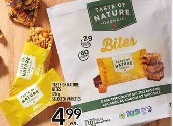Metro Taste of nature bites offer