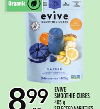 Metro Evive smoothie cubes offer