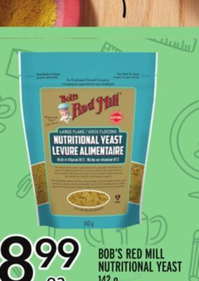 Metro Bob's red mill nutritional yeast offer