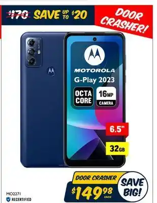 Big Daddy Closeouts Motorola g-play 2023 offer