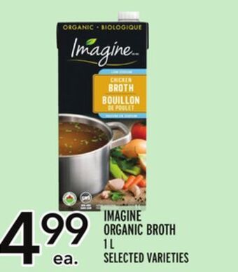 Metro Imagine organic broth offer