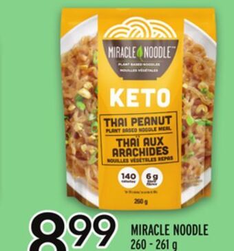 Metro Miracle noodle offer