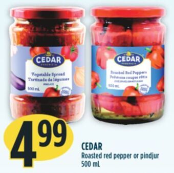 Marché Adonis Cedar roasted red pepper or pindjur offer