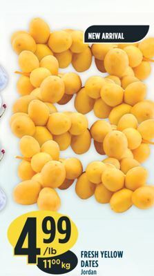Marché Adonis Fresh yellow dates offer