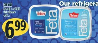 Marché Adonis Silani regular or light feta cheese offer