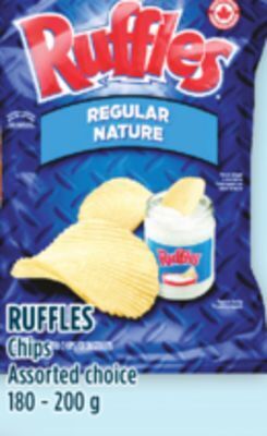 Marché Adonis Ruffles chips offer