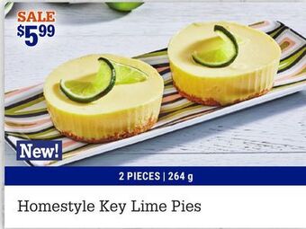 M & M Food Market Homestyle key lime pies offer