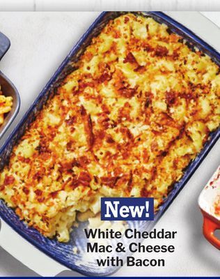M & M Food Market White cheddar mac & cheese with bacon offer